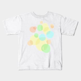 Watercolor Minimal paint pastels cute Kids T-Shirt